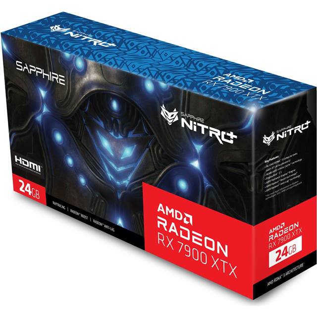 Sapphire Nitro+ AMD Radeon RX 7900 XTX Vapor-X 24GB