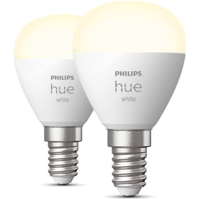 Philips Hue White, 5.7W, E14, Bulb, opal - 2-Pack