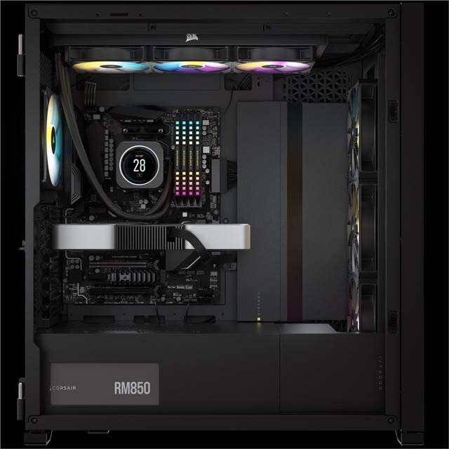 Corsair iCUE H150i Elite CPU Flüssigkeitskühler mit LCD-Display