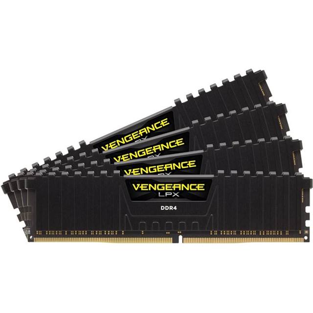 Corsair Vengeance LPX, DDR4, 64GB (4 x 16GB), 3000MHz - schwarz