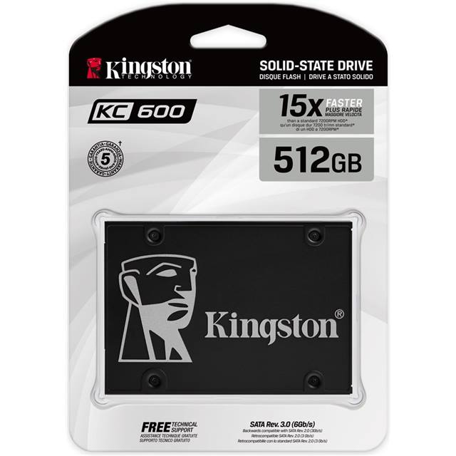 Kingston KC600 2.5" - 512GB