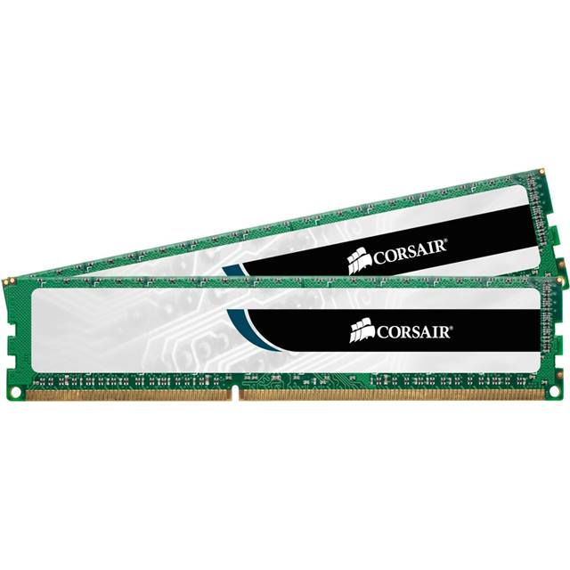 Corsair ValueSelect, DDR3, 8GB (2 x 4GB), 1333MHz