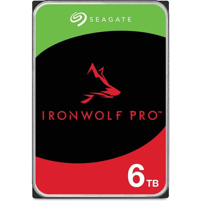 Seagate Ironwolf Pro - 6TB - 3.5", SATA, 7.2k, 256MB