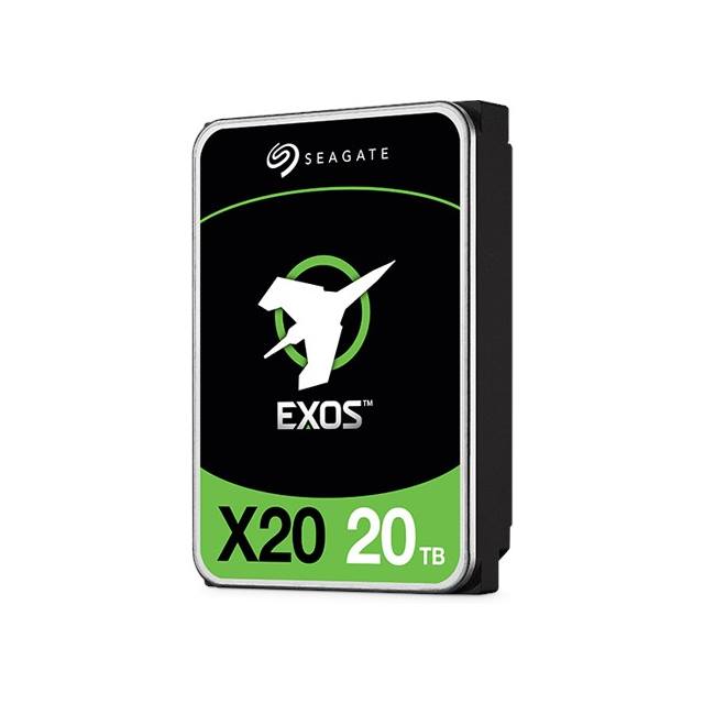 Seagate Exos X20 - 20TB - 3.5'', SATA, 7.2k, 256MB, 512e