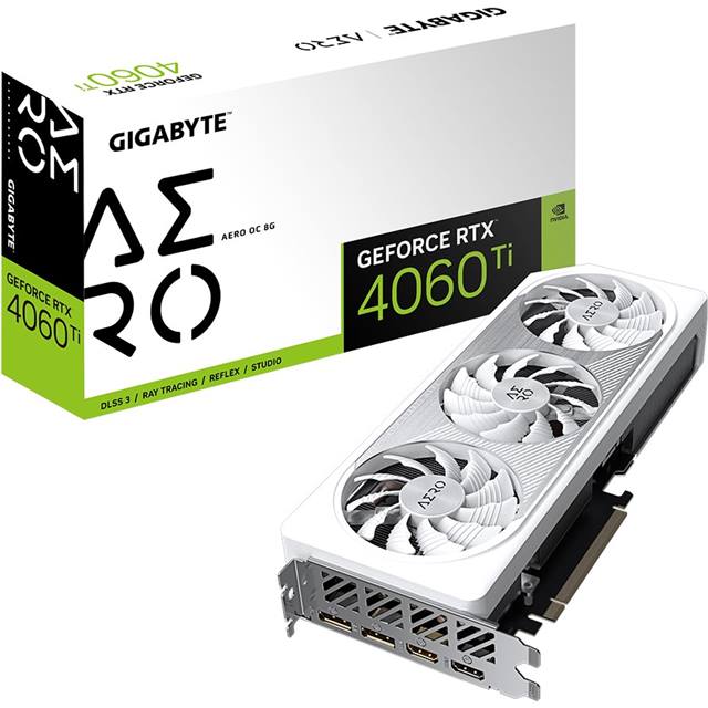 Gigabyte GeForce RTX 4060 Ti Aero OC - 8GB