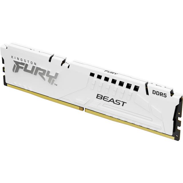 Kingston Fury Beast EXPO, DDR5, 32GB (2 x 16GB), 6000MHz - weiss