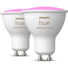 Philips Hue White & Color Ambiance, 4.3W, GU10, Spot, matt - 2-Pack