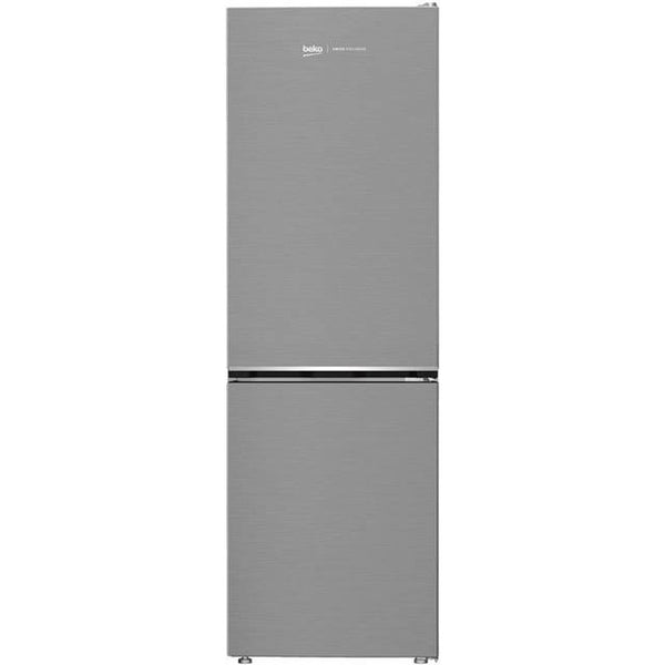 Beko Kühl-Gefrierkombination KG110, Grau, Rechts, Wechselbar