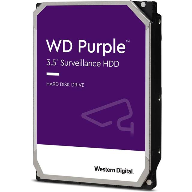 WD Purple - 4TB - 3.5", SATA, 5.4k, 64MB