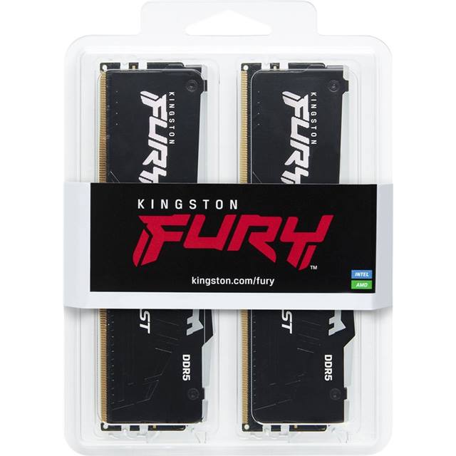 Kingston Fury Beast RGB, DDR5, 64GB (2 x 32GB), 5600MHz