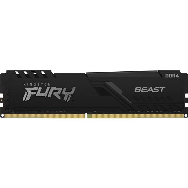 Kingston Fury Beast, DDR4, 8GB (2 x 4GB), 3200MHz - schwarz