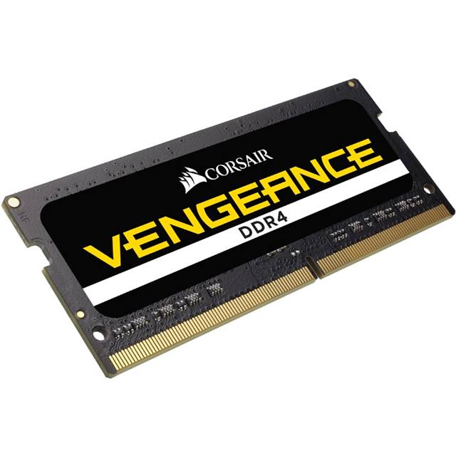 Corsair Vengeance, SO-DIMM, DDR4, 16GB, 2666MHz - schwarz