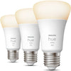 Philips Hue White, 9W, E27, Bulb, opal - 3-Pack