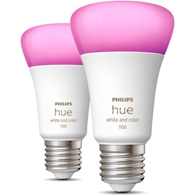 Philips Hue White & Color Ambiance, 9W, E27, Bulb, opal - 2-Pack