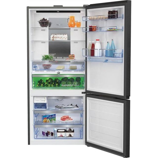 Beko Kühl-Gefrierkombination KG730, Anthrazit, Rechts