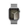 Apple Watch Series 9 GPS + Cellular (Edelstahl Silber) - 41mm - Milanaise Silber