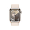 Apple Watch Series 9 GPS + Cellular (Aluminium Polarstern) - 45mm - Sport Loop