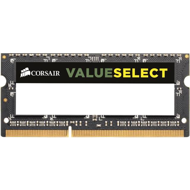 Corsair ValueSelect, SO-DIMM, DDR3, 4GB, 1333MHz