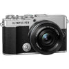 Olympus E-P7 Pancake Zoom Kit silver/blk