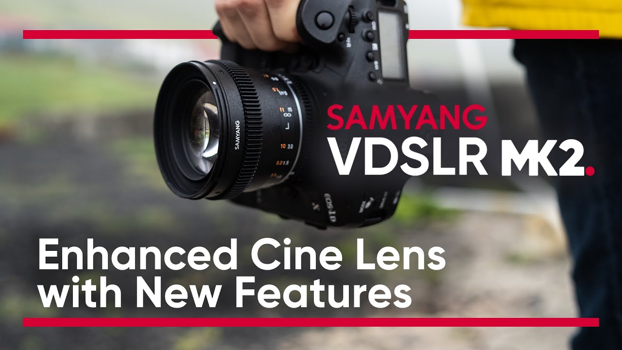 Samyang Festbrennweite VDSLR 35mm T/1.5 Mark II – Canon RF