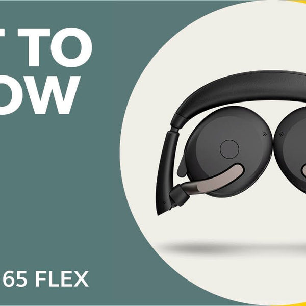 Jabra Headset Evolve2 65 Flex Duo MS, USB-C