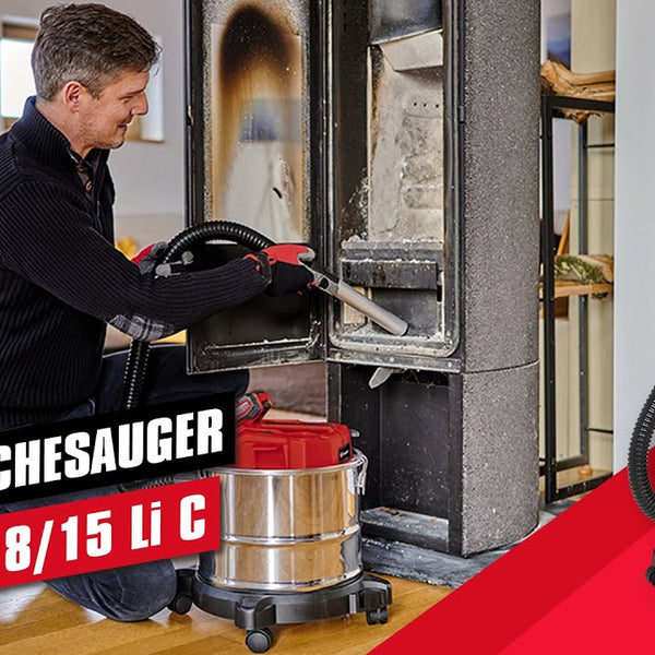 Einhell Akku-Aschesauger TE-AV 18/15 Li C-Solo