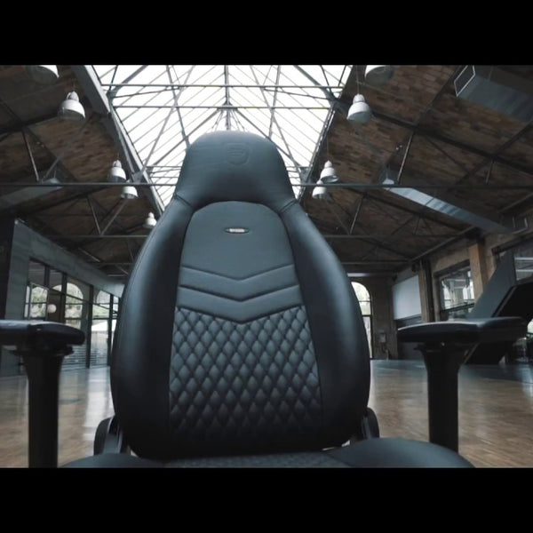 noblechairs Gaming-Stuhl ICON Echtleder Cognac