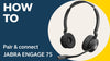 Jabra Headset Engage 75 Mono