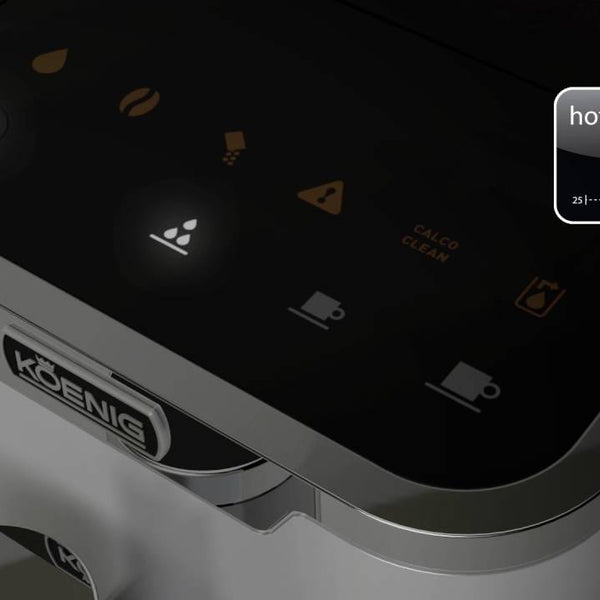 Koenig Kaffeevollautomat Finessa Silber