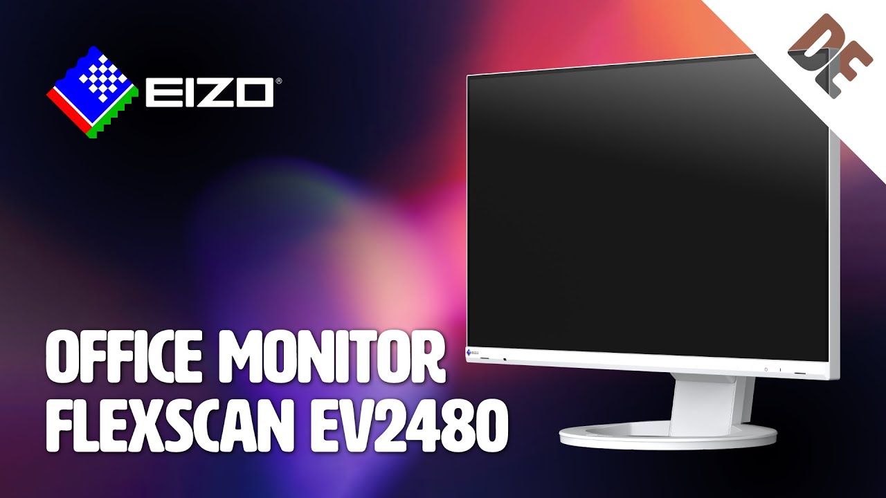 EIZO Monitor EV2480-Swiss Edition Schwarz