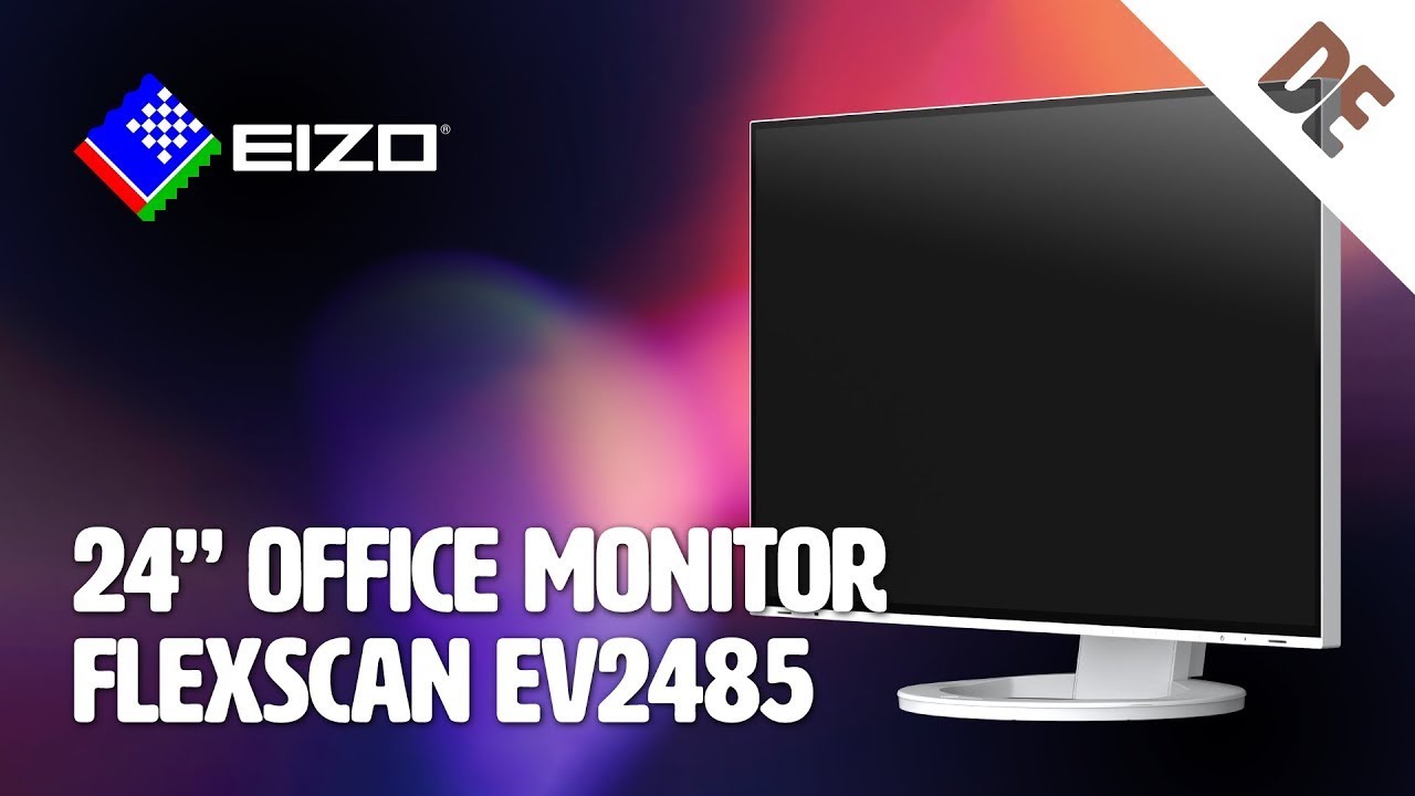 EIZO Monitor EV2485 Swiss Edition Schwarz