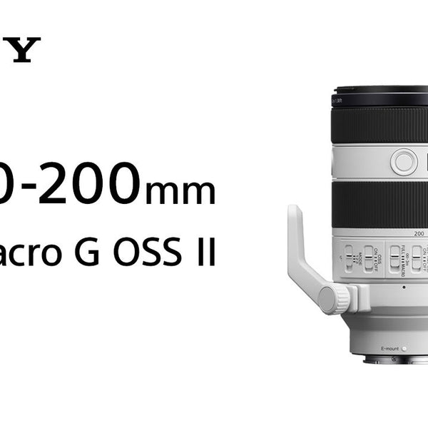 Sony Zoomobjektiv FE 70–200 mm F/4 Makro G OSS Ⅱ Sony E-Mount