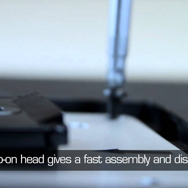 Multibrackets Tischhalterung Dual bis 10 kg – Weiss