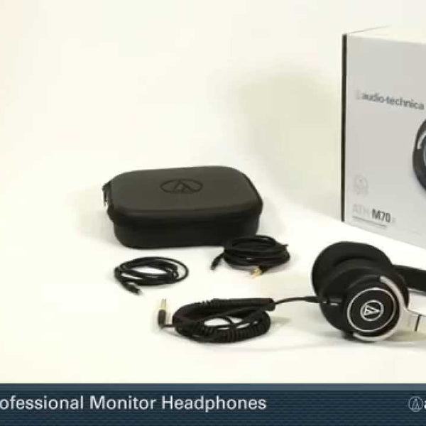 Audio-Technica Over-Ear-Kopfhörer ATH-M70x Schwarz