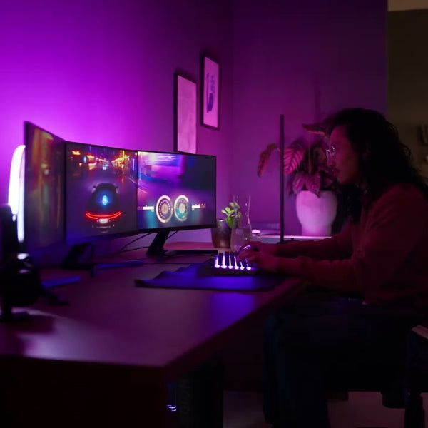 Philips Hue Play Gradient PC Lightstrip 3X 24/27 Starter Set + Bridge