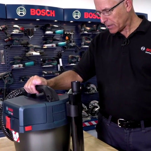 Bosch Professional Akku-Nass-/Trockensauger GAS 18V-10L Solo CLC