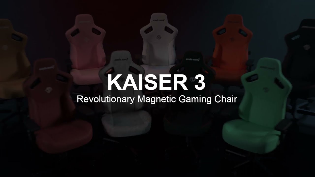 Anda Seat Gaming-Stuhl Kaiser 3 XL Schwarz