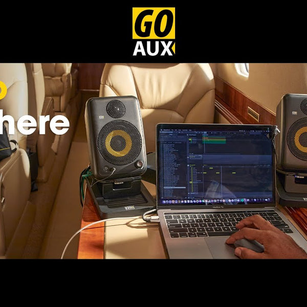 KRK Studiomonitore GoAux 4 Schwarz