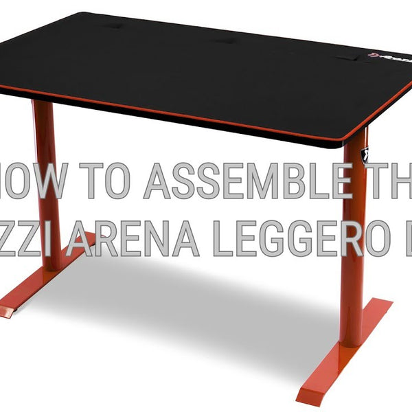 Arozzi Gaming Tisch Arena Fratello Schwarz